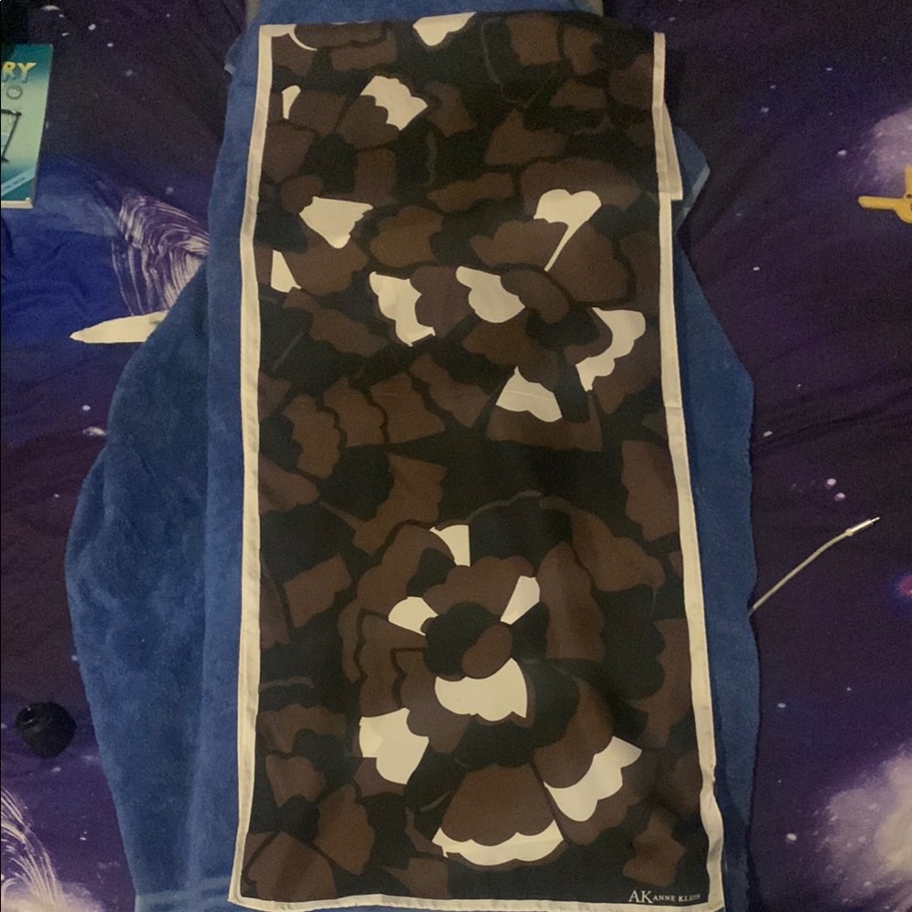 AK Anne Klein Floral Scarf